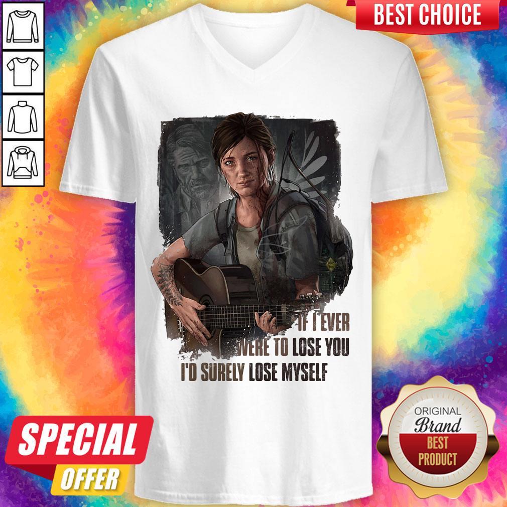If I Ever Were To Lose You I'd Surely Lose Myself Lady Guitar Shirt - Image 4