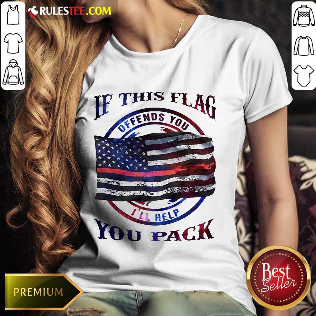 If This Flag I'll Help You Pack Shirt - Image 3