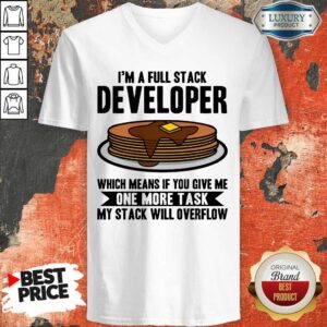 Alternative view of I'm A full Stack Overflow Shirt