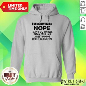 Alternative view of I'm Norwegian Nope Shirt