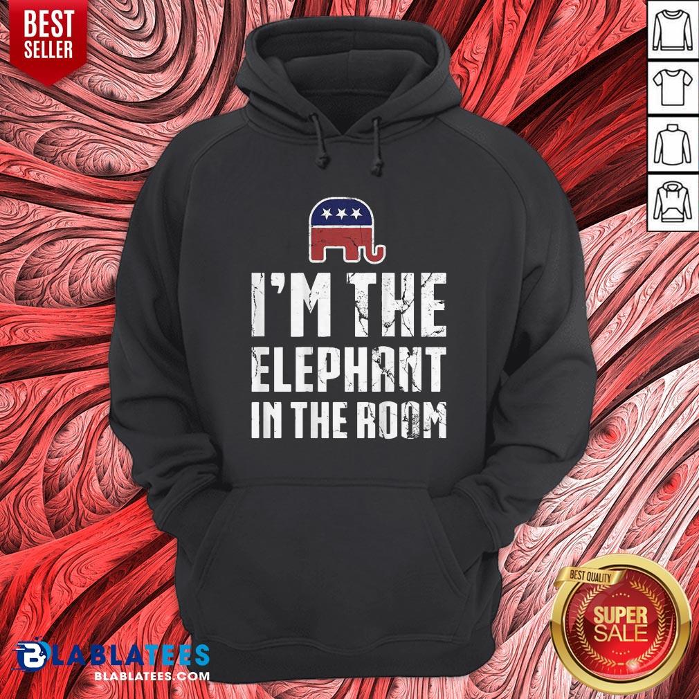 I’m The Elephant In The Room Republican Conservative Pride T-Shirt - Image 4