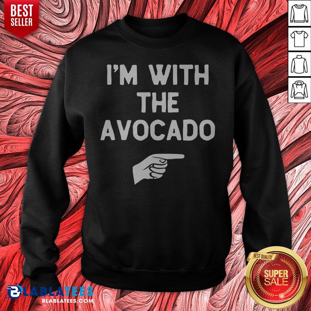 I'm With The Avocado Costume Halloween Matching Shirt - Image 2