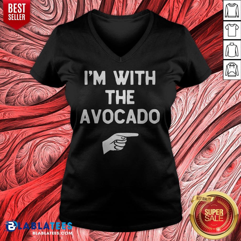 I'm With The Avocado Costume Halloween Matching Shirt - Image 4