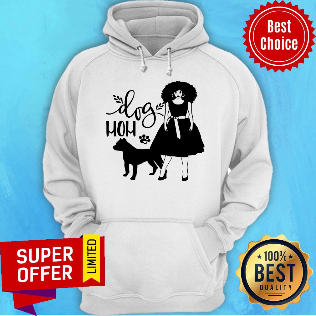 Premium Mom Dog Cute Pitbull Cute Girl Shirt - Image 5