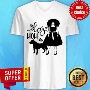 Alternative view of Premium Mom Dog Cute Pitbull Cute Girl Shirt