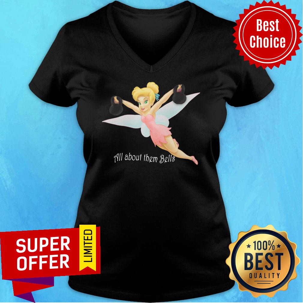 Premium Tinkerbell Lifting All About Them Bell Shirt - Image 2