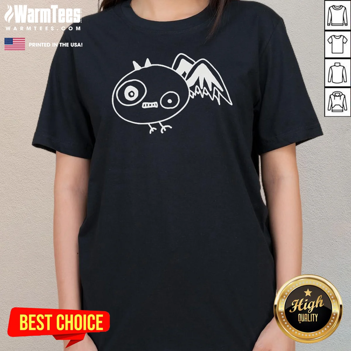 Awesome Mountain Bat Halloween Tee - Image 2
