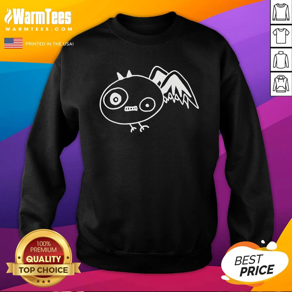 Awesome Mountain Bat Halloween Tee - Image 4