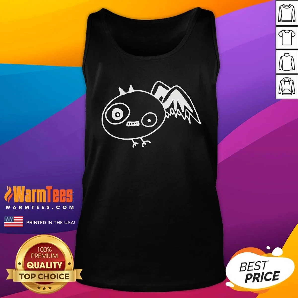 Awesome Mountain Bat Halloween Tee - Image 5