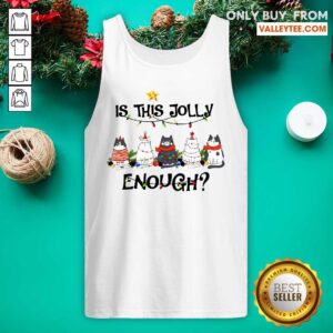 Alternative view of Cool Cats Is This Jolly Enough Christmas Light Shirt