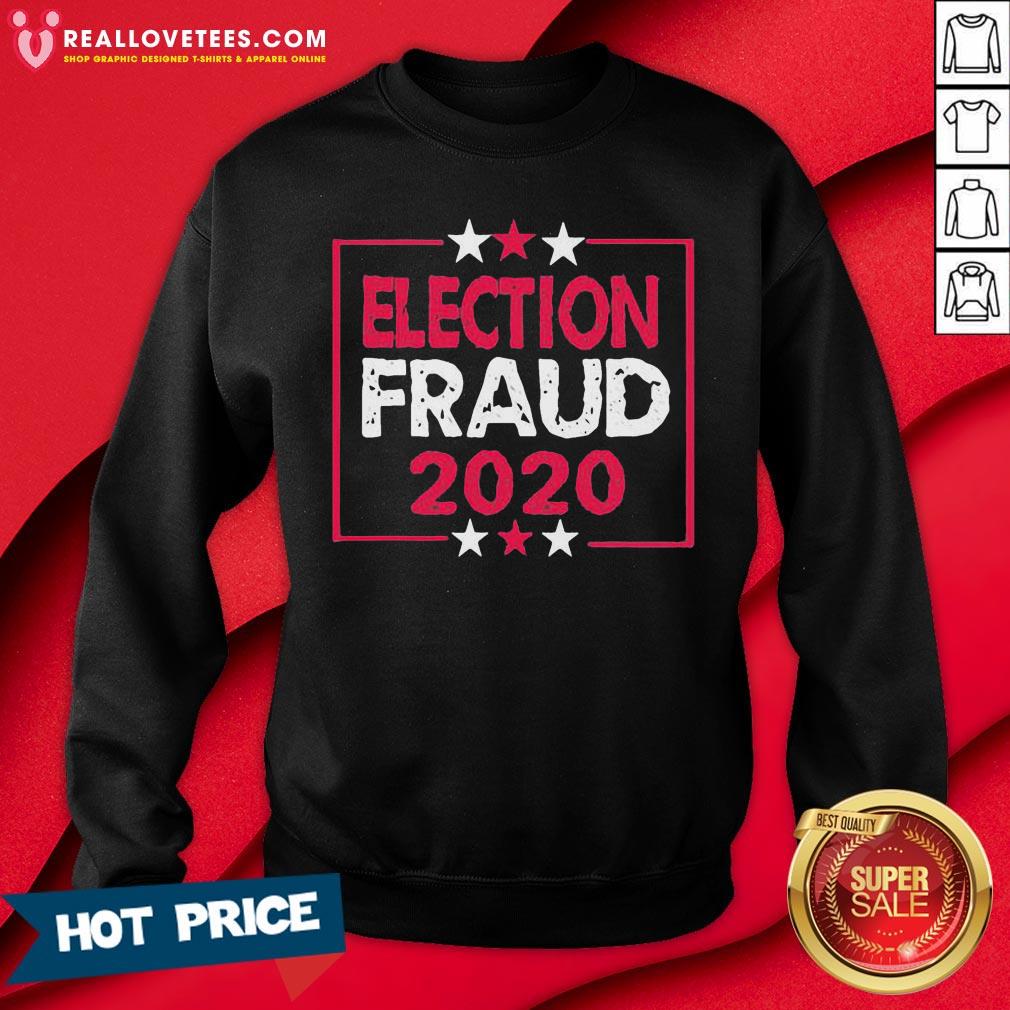 Vip ElectionElection Fraud 2020 Stars Election Shirt - Image 3