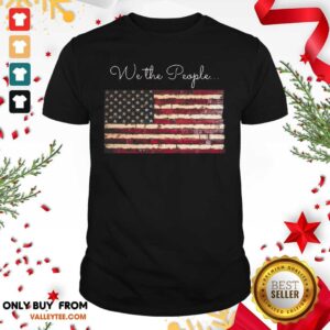 We The People American Flag Shirt