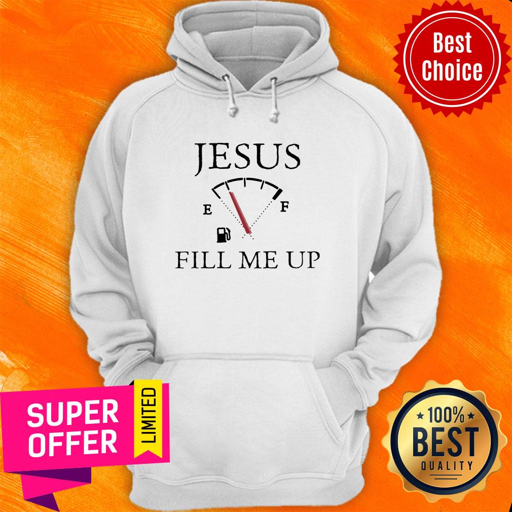 Funny Jesus Fill Me Up Shirt - Image 3