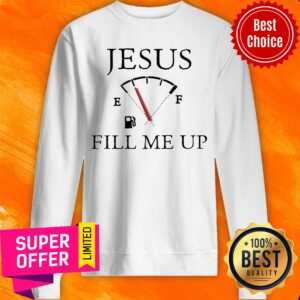 Alternative view of Funny Jesus Fill Me Up Shirt