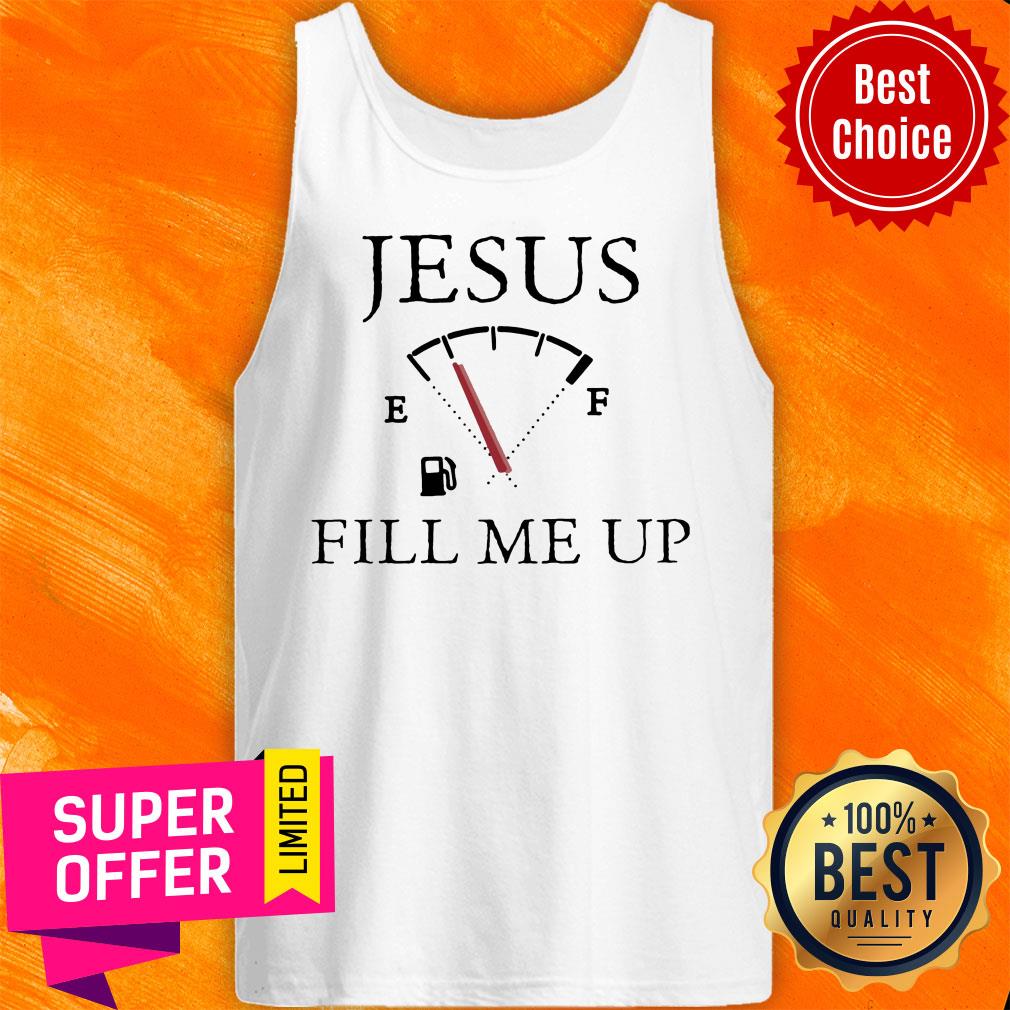 Funny Jesus Fill Me Up Shirt - Image 5
