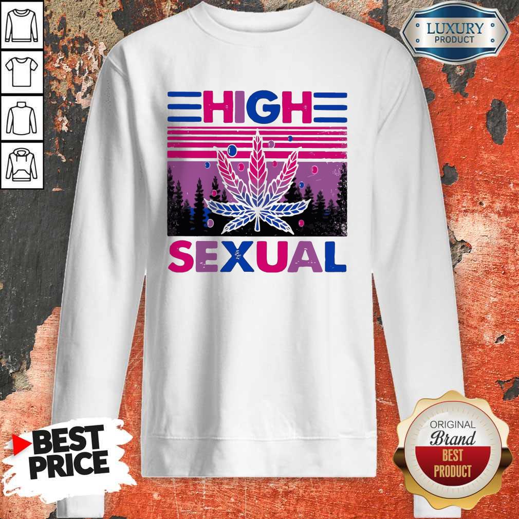 Official LGBT Weed High Sexual Shirt - Image 5