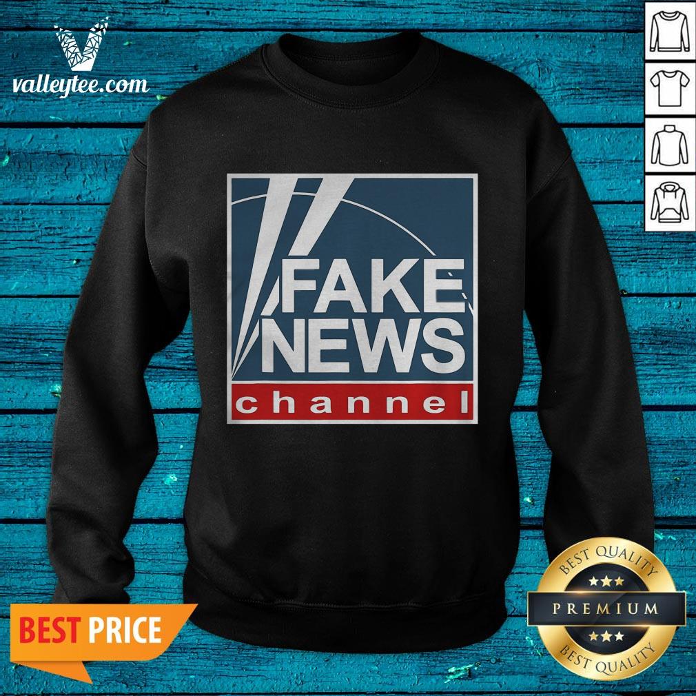 Wonderful Fake New Channel Funny Vote Shirt - Image 4