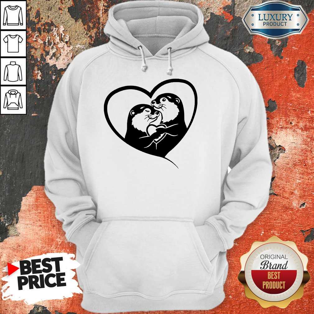 Nice Otterly In Love Otters Shirt - Image 3