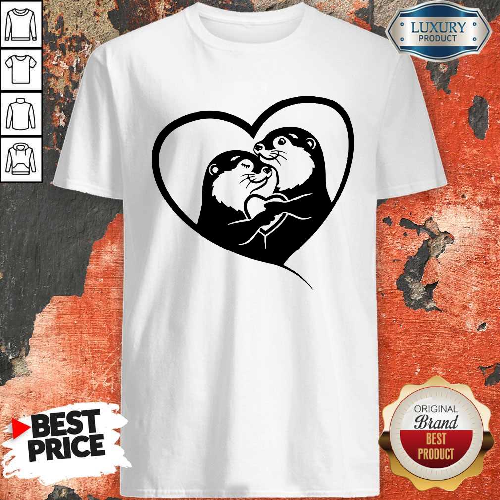 Nice Otterly In Love Otters Shirt