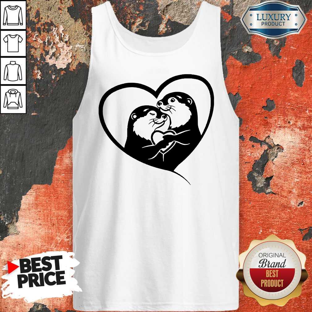 Nice Otterly In Love Otters Shirt - Image 4