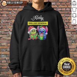 Alternative view of Happy Grinch And Stitch X Dollar General Merry Christmas T-Shirt