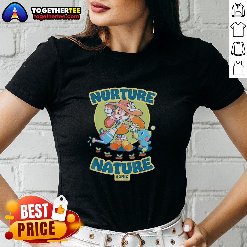 Nice Cream The Rabbit The Hedgehog Earth Day Chao Garden Vintage T-Shirt - Image 3