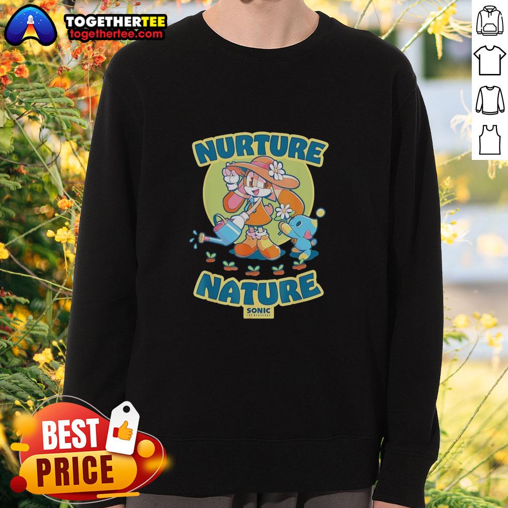 Nice Cream The Rabbit The Hedgehog Earth Day Chao Garden Vintage T-Shirt - Image 5