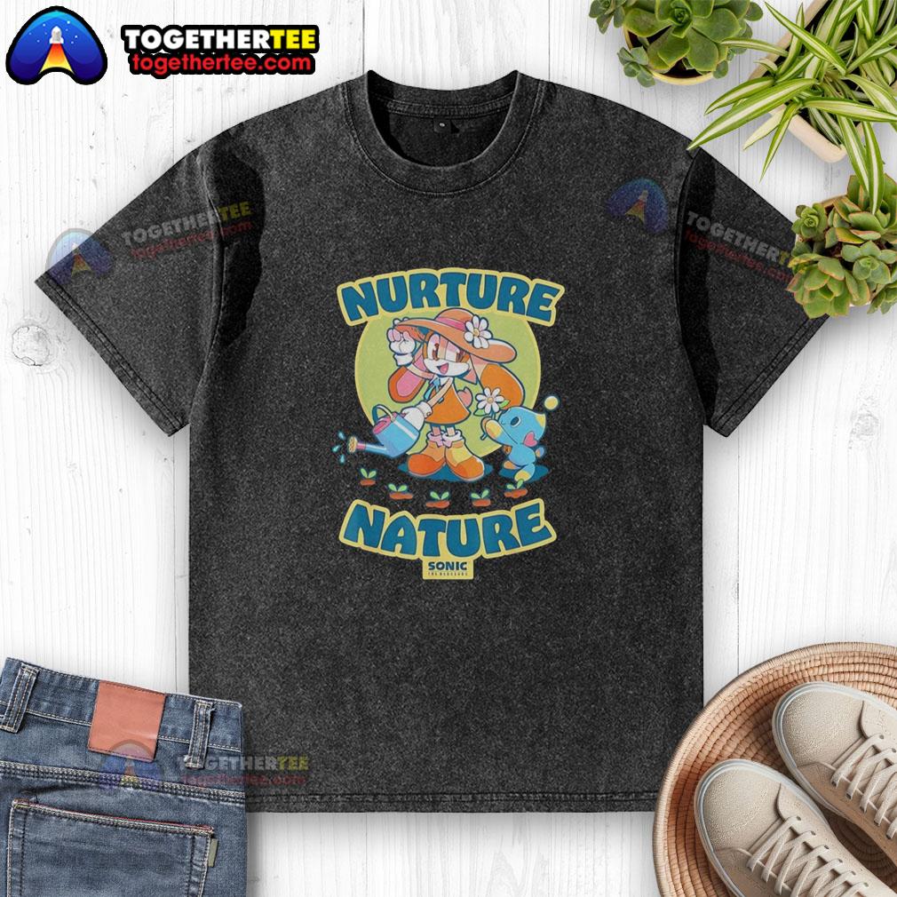 Nice Cream The Rabbit The Hedgehog Earth Day Chao Garden Vintage T-Shirt - Image 6