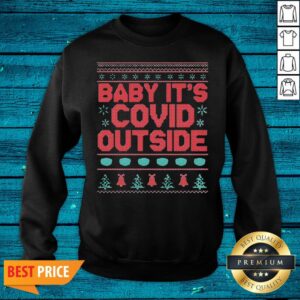 Alternative view of Important Baby It’s Covid 19 Outside Quarantine Christmas 2020 Wear Mask Shirt