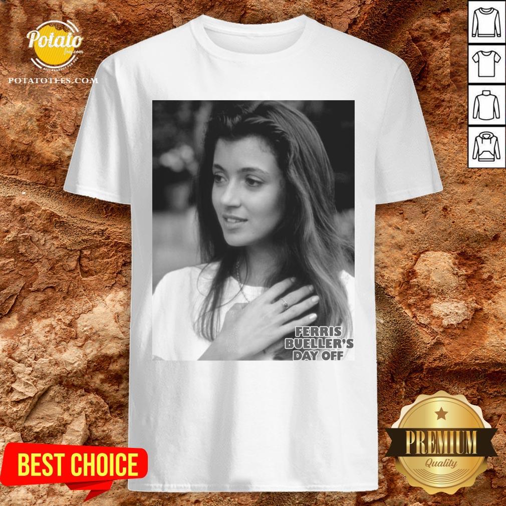 Love Ferris Bueller’s Day Off Sloane Peterson Portrait Shirt