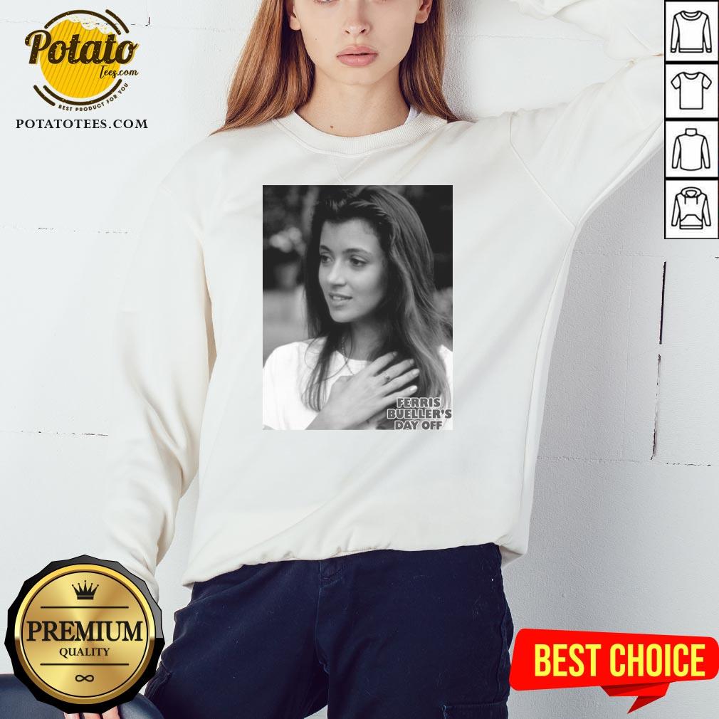 Love Ferris Bueller’s Day Off Sloane Peterson Portrait Shirt - Image 4