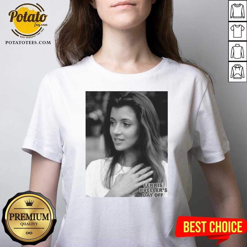 Love Ferris Bueller’s Day Off Sloane Peterson Portrait Shirt - Image 2