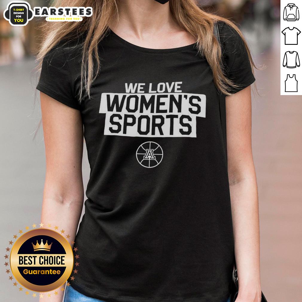 Awesome Arizona Wildcats We Love Women's Sports T-Shirt - Image 3