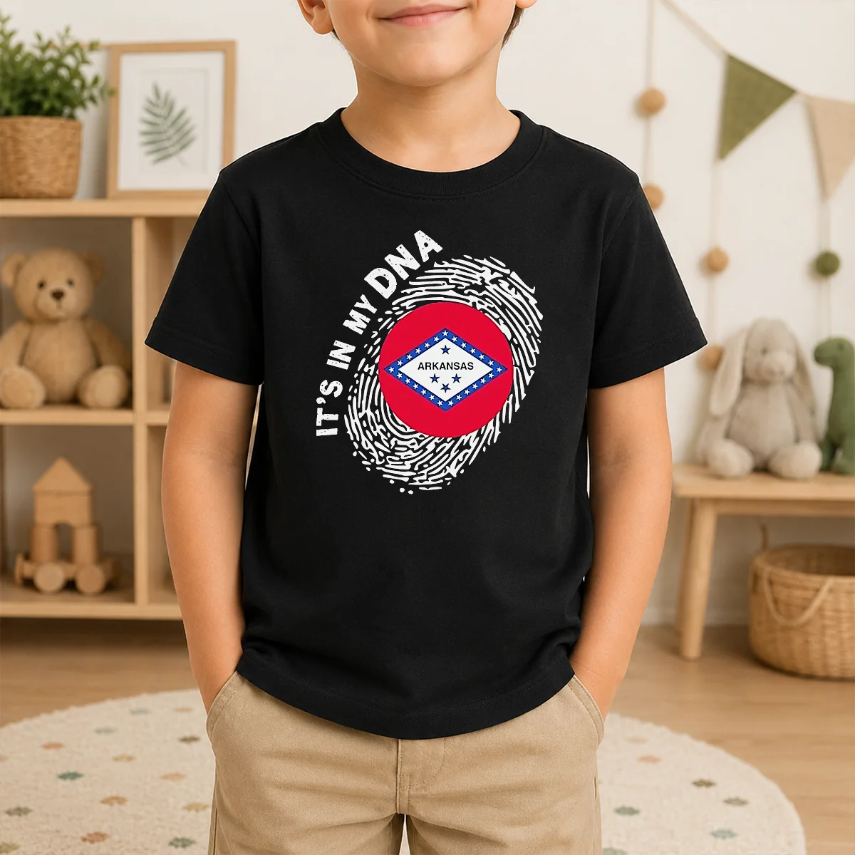 Funny It's In My DNA Arkansas Shirt - Image 9