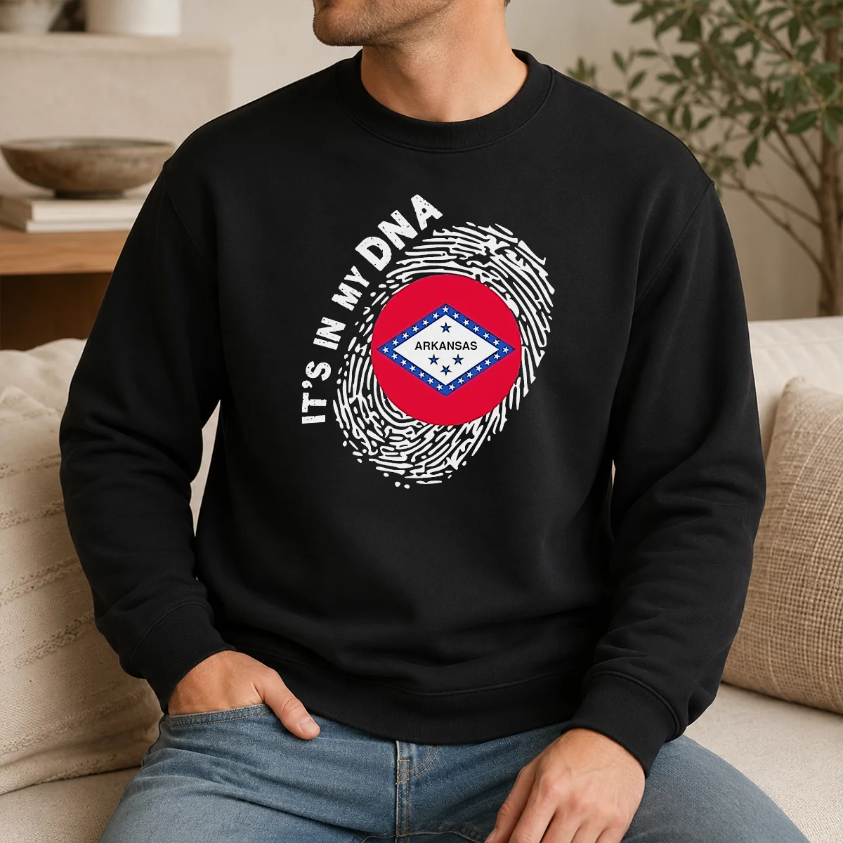 Funny It's In My DNA Arkansas Shirt - Image 7
