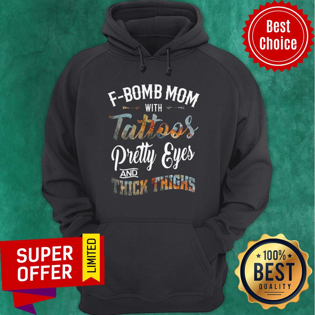 F Bomb Mopom With Tattoos Pretty Eyes And Thick Things Shirt - Image 2