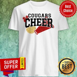 Nice Cougars Cheer Shirt