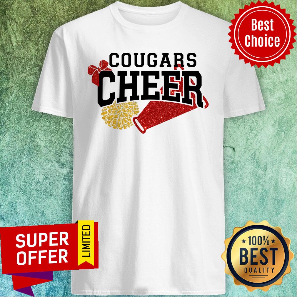 Nice Cougars Cheer Shirt
