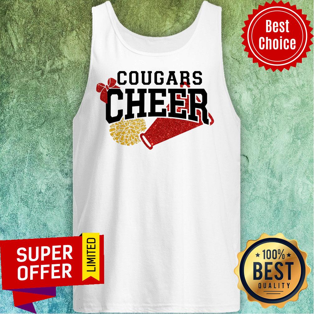 Nice Cougars Cheer Shirt - Image 4