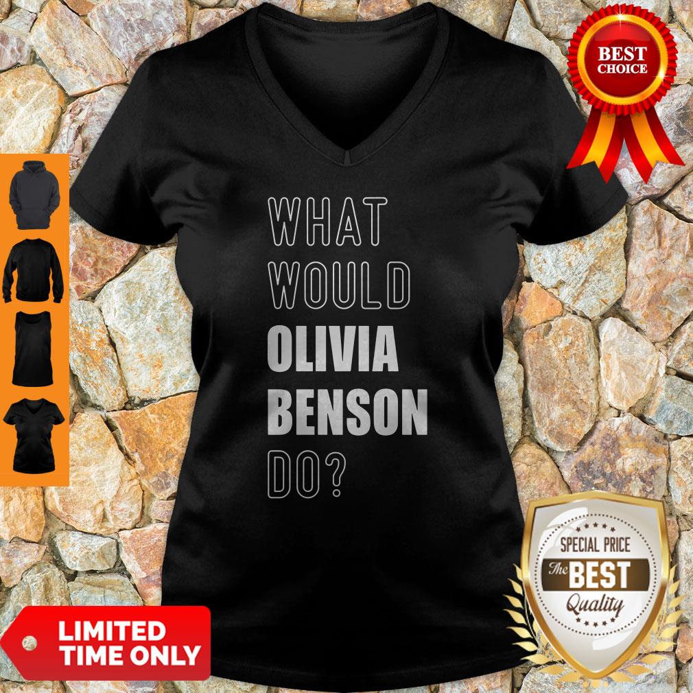 Official What Would Olivia Benson Do 2020 Shirt - Image 3
