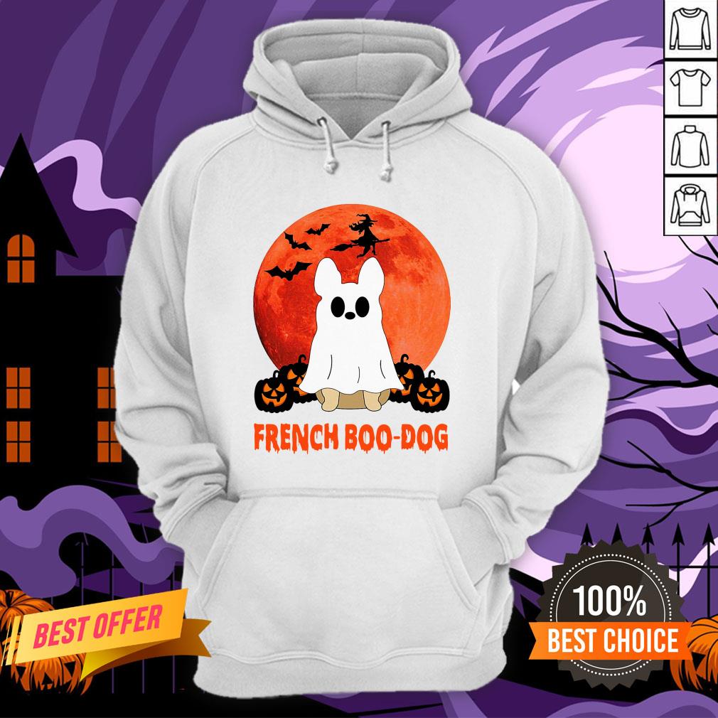 Official French Boo Dog Halloween Shirt - Image 5