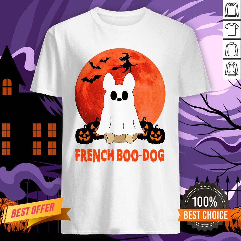 Official French Boo Dog Halloween Shirt
