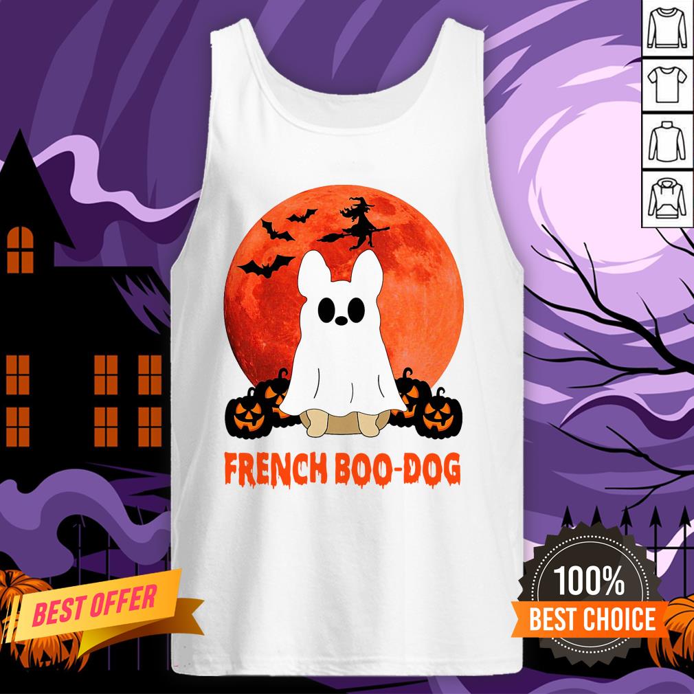 Official French Boo Dog Halloween Shirt - Image 3