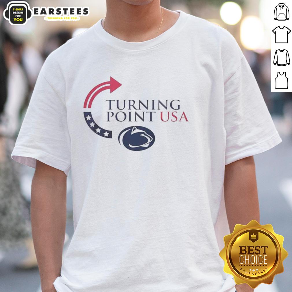 Premium Penn State Nittany Lions X Freedom Turning Point Usa Charlie Kirk T-Shirt
