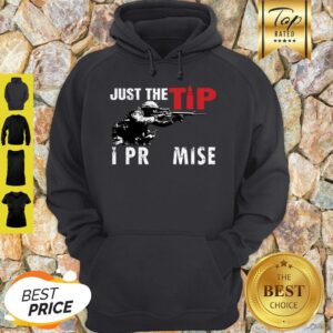 Alternative view of Beautiful Just The Tip I Promise US Marine Shirt