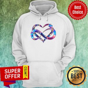Alternative view of Love Needs No Words Sticker Autism Awareness Shirt
