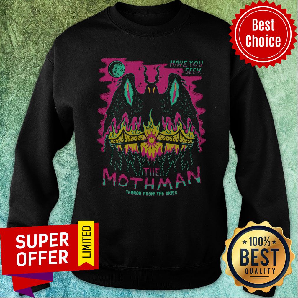 Top Have You Seen The Mothman Terror From The Skies Shirt - Image 2