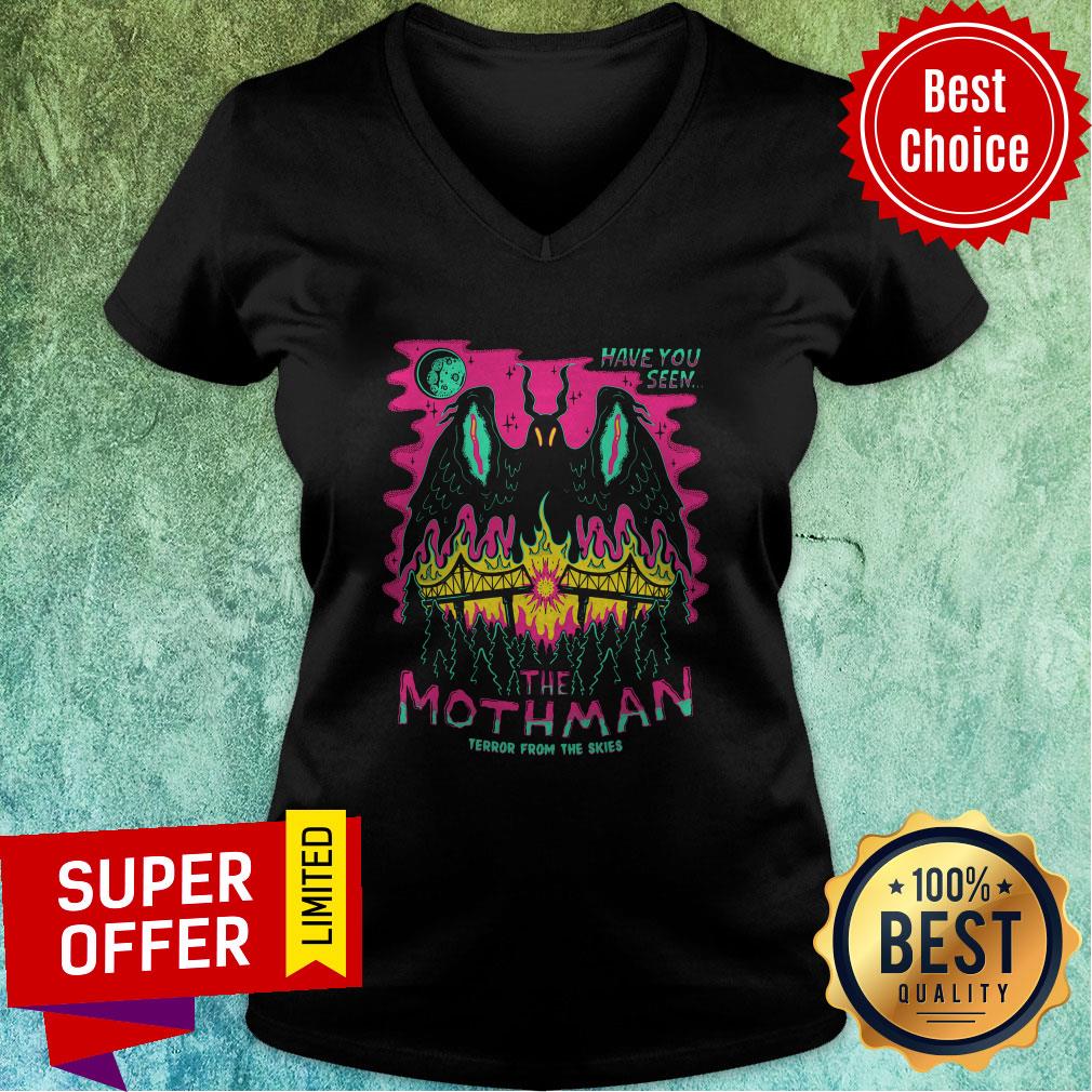Top Have You Seen The Mothman Terror From The Skies Shirt - Image 4