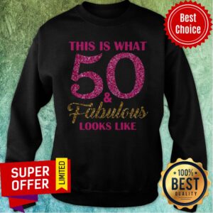 Alternative view of Nice This Is What 50 And Fabulous Looks Like Shirt