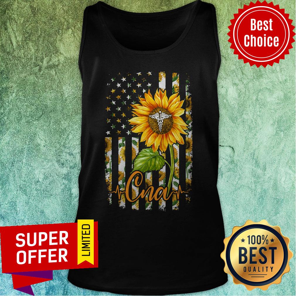 Official Sunflower Proud Cna Shirt - Image 4